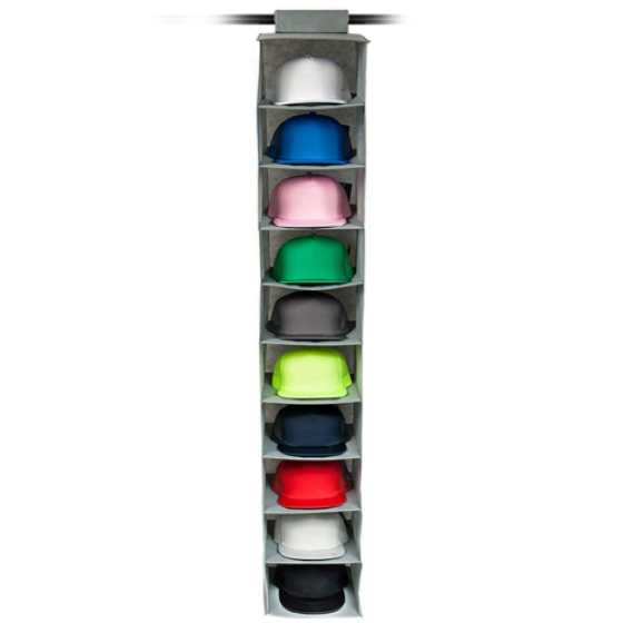 十層衣帽架，懸掛式衣櫃收納整理架 - 保護您的